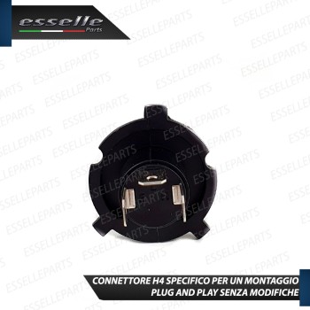 Lampada Singola H4 LED 4000 Lumen per YAMAHA Majesty 400 2009-2014