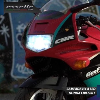 Lampada Singola H4 LED 4000 Lumen per HONDA CBR 600 F 1995-1996