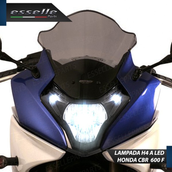 Lampada Singola H4 LED 4000 Lumen per HONDA CBR 600 F 2011-2013
