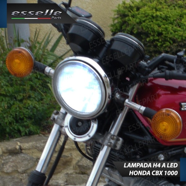 Lampada Singola H4 LED 4000 Lumen per HONDA CBX 1000 1978-1981