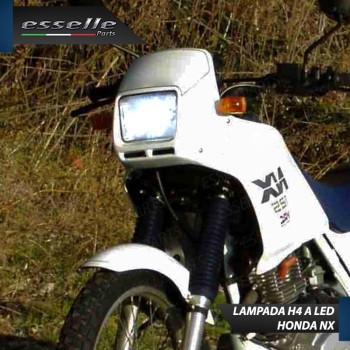 Lampada Singola H4 LED 4000 Lumen per HONDA NX 125 1991-2001 Transcity Lampada Singola H4 LED 4000 Lumen per HONDA NX 125 1991-2001 Transcity