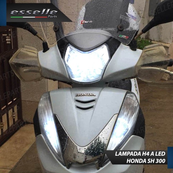 Lampada Singola H4 LED 4000 Lumen per HONDA SH 300 2011-2014 i