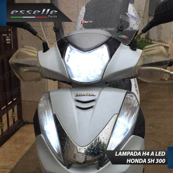 Lampada Singola H4 LED 4000 Lumen per HONDA SH 300 2011-2014 i