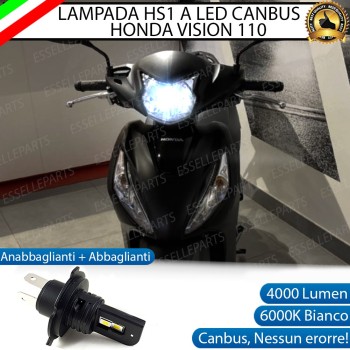 Lampada Singola HS1 LED 4000 Lumen per HONDA Vision 110 2017-2020 Lampada Singola HS1 LED 4000 Lumen per HONDA Vision 110 2017-2020