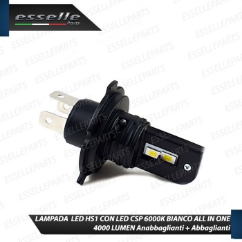 Lampada Singola HS1 LED 4000 Lumen per KYMCO Agility 125 2008-2017 R16