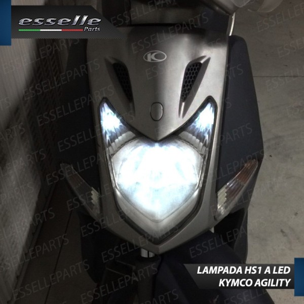 Lampada Singola HS1 LED 4000 Lumen per KYMCO Agility 125 2017-2020 Carry