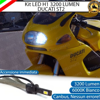 Kit Full LED Lampada H1 3200 LUMEN Anabbagliante Ducati ST2 2003