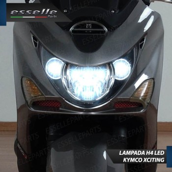 Kit Full LED Lampada H4 9000 LUMEN 6000K KYMCO Xciting 500i 2007-2011