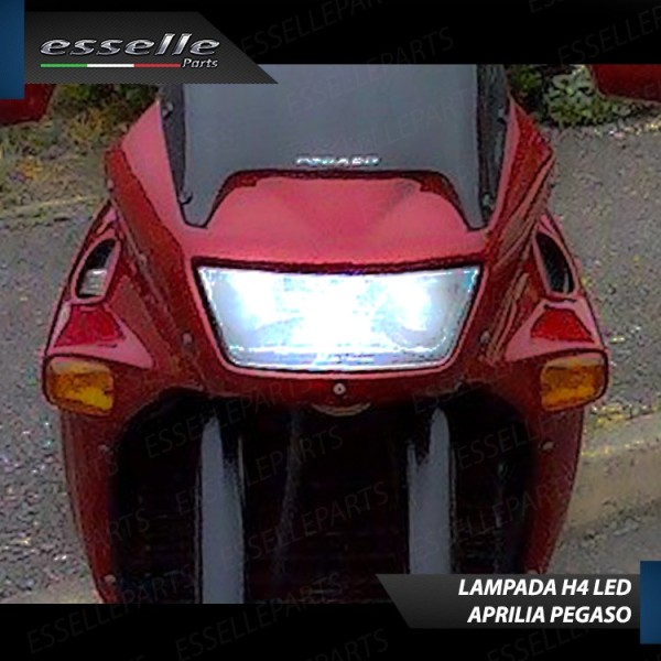 Kit Full LED Lampada H4 9000 LUMEN 6000K Aprilia Pegaso 650 1997-2000