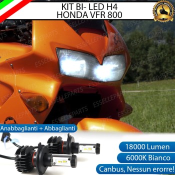 Kit Full LED Lampade H4 18000 LUMEN Anabbagliante Abbagliante Honda VFR 800 1998-2001 Kit Full LED Lampade H4 18000 LUMEN Anabbagliante Abbagliante Honda VFR 800 1998-2001