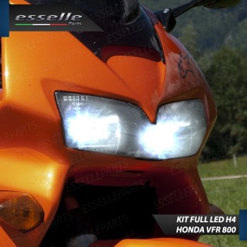 Kit Full LED Lampade H4 18000 LUMEN Anabbagliante Abbagliante Honda VFR 800 1998-2001 Kit Full LED Lampade H4 18000 LUMEN Anabbagliante Abbagliante Honda VFR 800 1998-2001