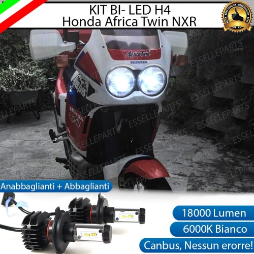 Kit Full LED Lampade H4 18000 LUMEN Honda Africa Twin NXR 650 1988-1989