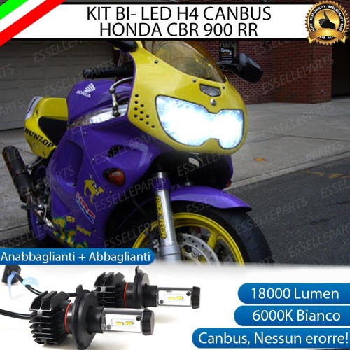 Kit Full LED Lampade H4 18000 LUMEN Honda CBR 900 RR 1996-1997