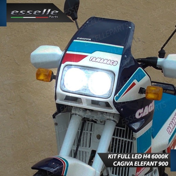 Kit Full LED Lampade H4 18000 LUMEN Cagiva Elefant 900 1993-1998 AC