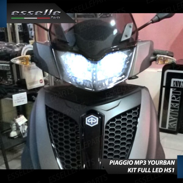 Kit Full LED Coppia HS1 18000 Lumen per PIAGGIO MP3 300 2017-2019 Yourban