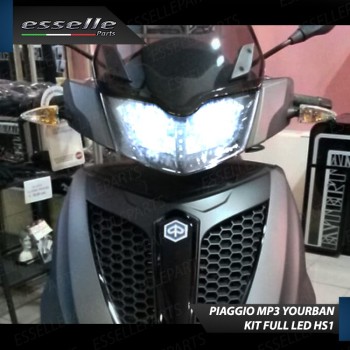 Kit Full LED Coppia HS1 18000 Lumen per PIAGGIO MP3 300 2017-2019 Yourban