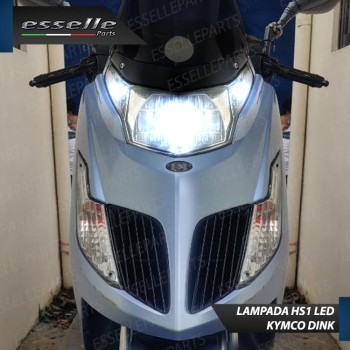 Kit Full LED HS1 9000 Lumen Anabbaglianti Abbaglianti per KYMCO Dink 200 2007-2017 DD
