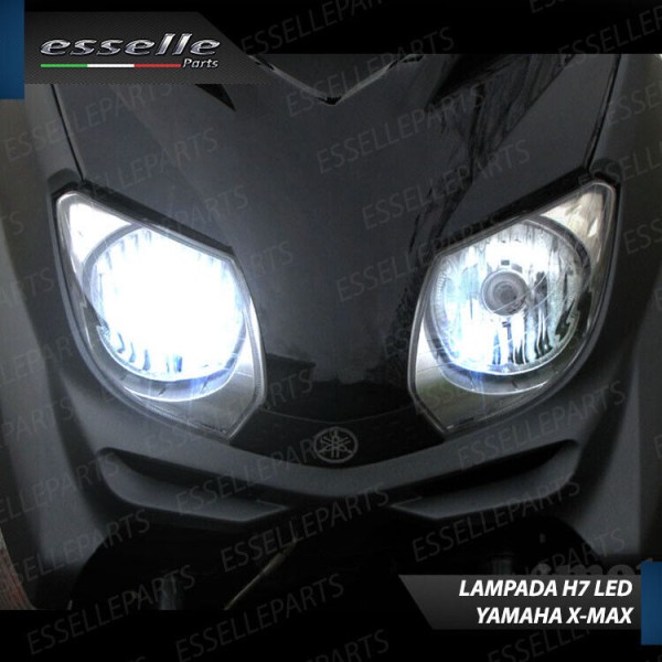 Kit Full LED Lampada H7 3000 Lumen Anabbaglianti per YAMAHA X-Max 125 2010-2013