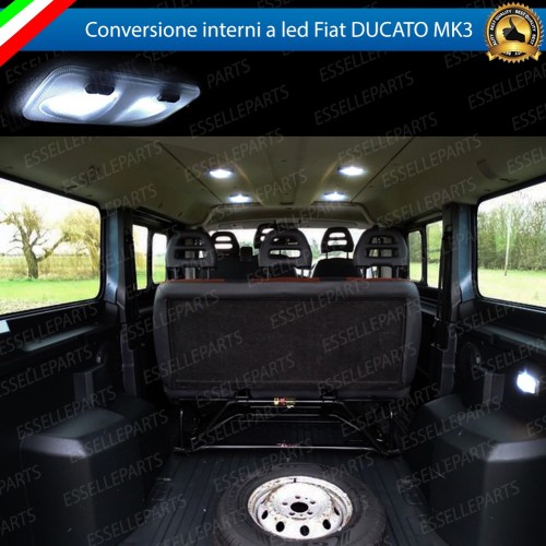 Kit LED interni completo 6000K bianco Canbus per Fiat Ducato MK3