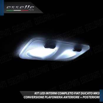 Kit LED interni completo 6000K bianco Canbus per Fiat Ducato MK3