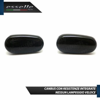 Placchette Dinamiche Nere Laterali a led per frecce specifiche FIAT BRAVO II