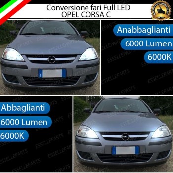 Conversione Fari Full LED specifica per Opel Corsa ( C ) Conversione Fari Full LED specifica per Opel Corsa ( C )
