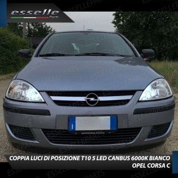 Conversione Fari Full LED per Opel Corsa C Lampade Compatte 6000K Bianco Canbus Conversione Fari Full LED per Opel Corsa C Lampade Compatte 6000K Bianco Canbus