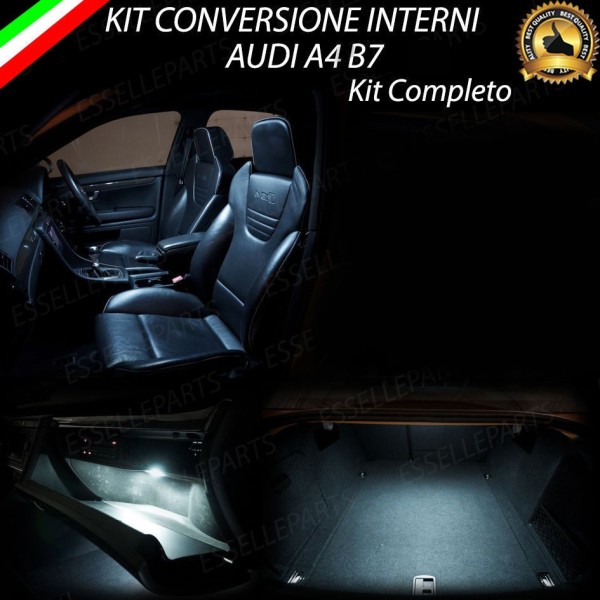 Kit Led interni Completo 6000K ghiaccio Audi A4 B6 Cabrio