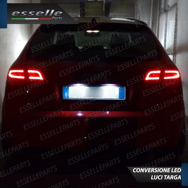 Kit LED interni + LED targa 6000K Canbus Audi A3 8P Pre-Restyling Con pacchetto luci