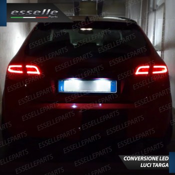 Kit LED interni + LED targa 6000K Canbus Audi A3 8P Pre-Restyling Con pacchetto luci