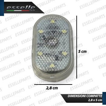 Illuminazione LED Supplementare Ricaricabile 6000K Illuminazione LED Supplementare Ricaricabile 6000K