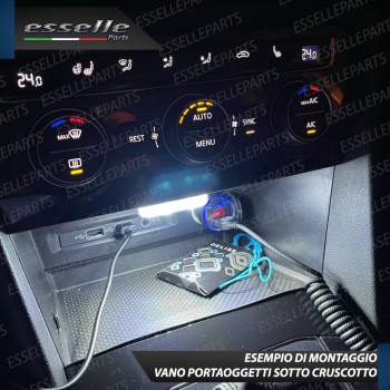 Illuminazione LED Supplementare Ricaricabile 6000K Illuminazione LED Supplementare Ricaricabile 6000K