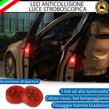 Placchette LED Strobo D'ingombro per Portiera Senza Fili Placchette LED Strobo D'ingombro per Portiera Senza Fili