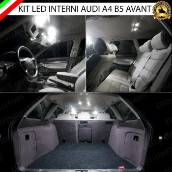Kit Led interni Medium pack 6000K bianco ghiaccio Audi A4 B5 Avant