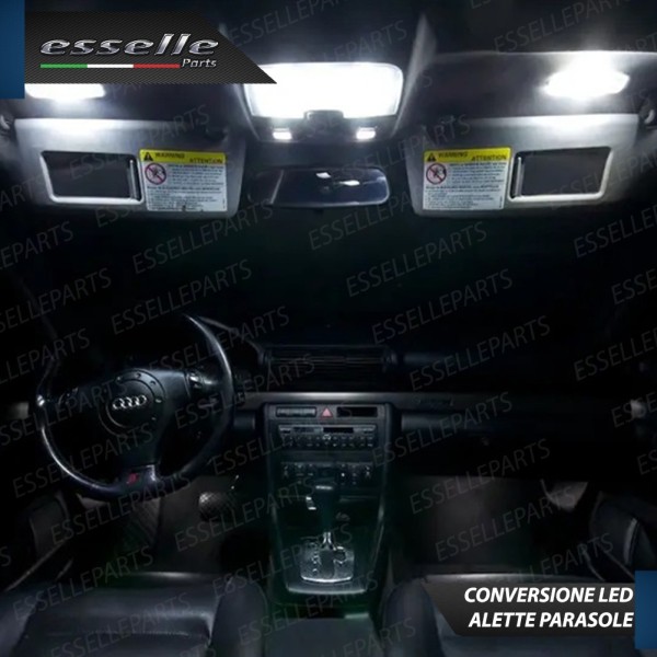 Kit Led interni Medium pack 6000K bianco ghiaccio Audi A4 B5 Avant