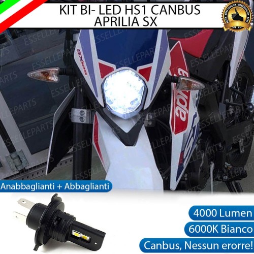 Lampada Singola HS1 4000 LUMEN per APRILIA SX 125 2007-2013