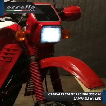 Lampada Singola H4 4000 LUMEN per CAGIVA Elefant 350 1985-1989