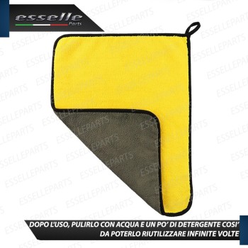 KIT LUCIDATURA A MANO CARROZZERIA 5 TAMPONI + 2 PANNI IN MICROFIBRA per PEUGEOT