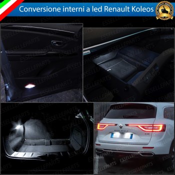 Led interni + Targa Renault Koleos MK2
