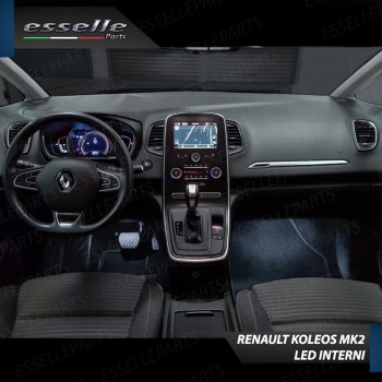 Led interni + Targa Renault Koleos MK2