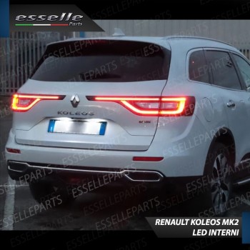 Led interni + Targa Renault Koleos MK2