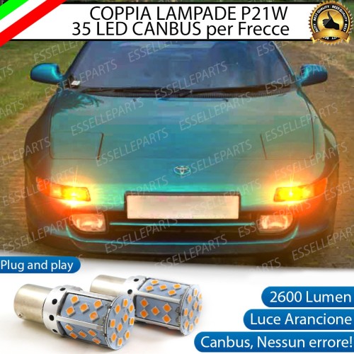 Coppia Frecce Anteriori P21W 35 LED Canbus TOYOTA MR2 II