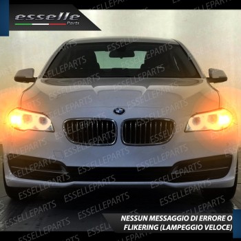 Coppia Frecce Anteriori PY24W 66 LED Canbus 3.0 per BMW SERIE 5 F10 F11