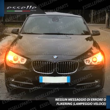 Coppia Frecce Anteriori PY24W 66 LED Canbus 3.0 per BMW SERIE 5 GT F07