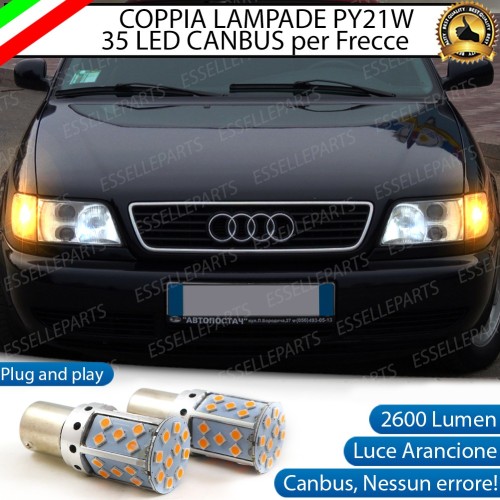 Coppia Frecce Anteriori PY21W 35 LED Canbus AUDI A6 C4
