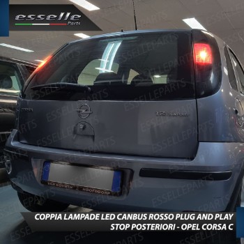 Coppia Lampade LED BAY15D Stop / Posizione Posteriori per OPEL CORSA C Coppia Lampade LED BAY15D Stop / Posizione Posteriori per OPEL CORSA C