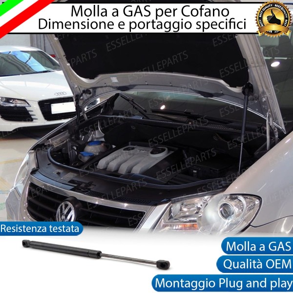Ammortizzatore molla a gas pistoncino cofano anteriore VOLKSWAGEN TOURAN V2