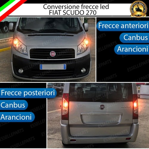 Conversione Frecce Anteriori e Posteriori Canbus per FIAT SCUDO II