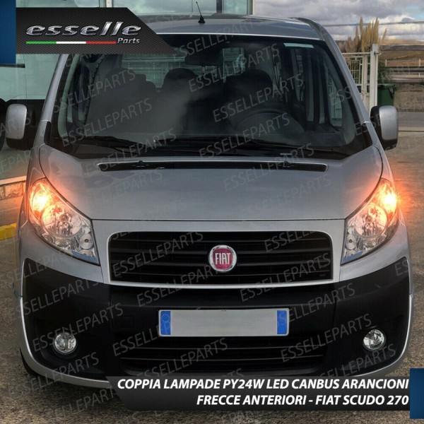 Conversione Frecce Anteriori e Posteriori Canbus per FIAT SCUDO II