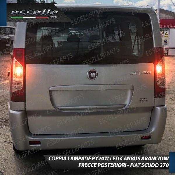 Conversione Frecce Anteriori e Posteriori Canbus per FIAT SCUDO II